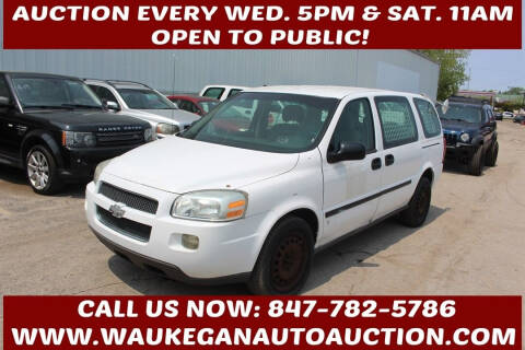 2008 Chevrolet Uplander for sale at Waukegan Auto Auction in Waukegan IL