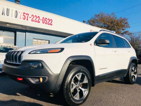 2014 Jeep Cherokee for sale at Trimax Auto Group in Norfolk VA