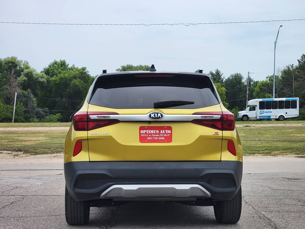 2021 Kia Seltos for sale at Optimus Auto in Omaha, NE