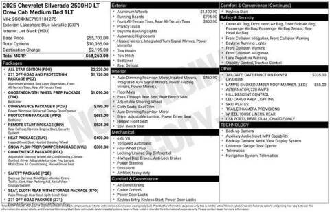 2025 Chevrolet Silverado 2500HD