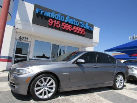 2012 BMW 5 Series for sale at Franklin Auto Sales in El Paso TX