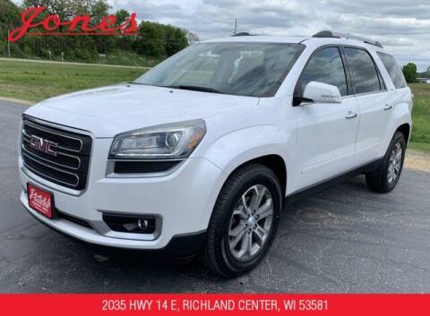 2016 GMC Acadia for sale at Jones Chevrolet Buick Cadillac in Richland Center WI