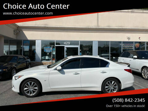2014 Infiniti Q50 for sale at Choice Auto Center in Shrewsbury MA