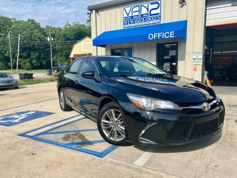2017 Toyota Camry for sale at Van 2 Auto Sales Inc in Siler City NC