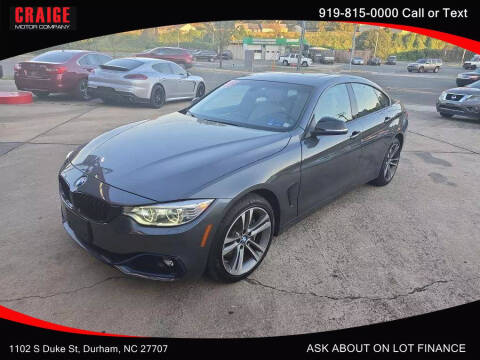 2015 BMW 4 Series for sale at CRAIGE MOTOR CO in Durham NC