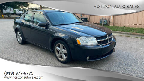 2010 Dodge Avenger for sale at Horizon Auto Sales in Raleigh NC