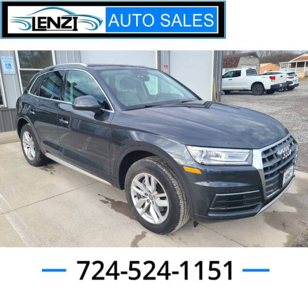 2020 Audi Q5 for sale at LENZI AUTO SALES LLC in Sarver PA