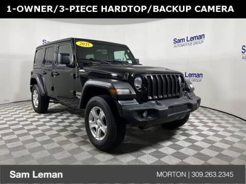 2021 Jeep Wrangler Unlimited for sale at Sam Leman CDJRF Morton in Morton IL