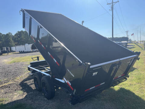 2025 Top Hat 7x16 Dump Trailer w/8k axles