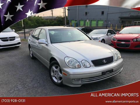 2000 Lexus GS 300 for sale at All American Imports in Alexandria VA