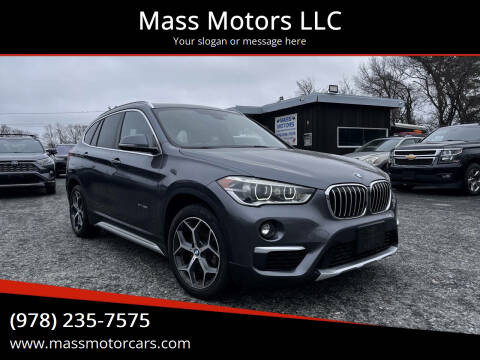 2016 BMW X1 for sale at Mass Motors LLC in Worcester MA