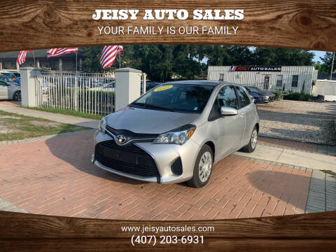 2017 Toyota Yaris for sale at JEISY AUTO SALES in Orlando FL