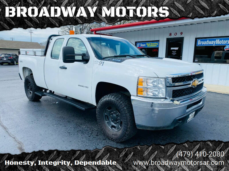 2013 Chevrolet Silverado 2500HD for sale at BROADWAY MOTORS in Van Buren AR