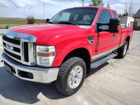 2008 Ford F-250 Super Duty for sale at BELOW BOOK AUTO SALES in Idaho Falls ID