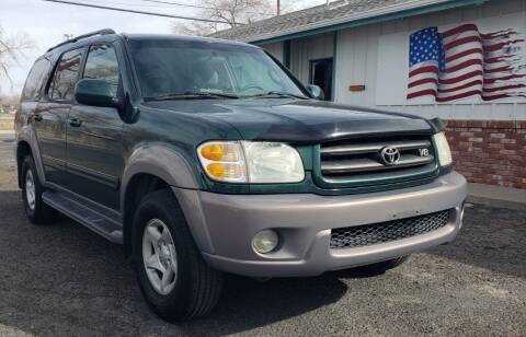 2002 Toyota Sequoia for sale at Sand Mountain Motors in Fallon NV