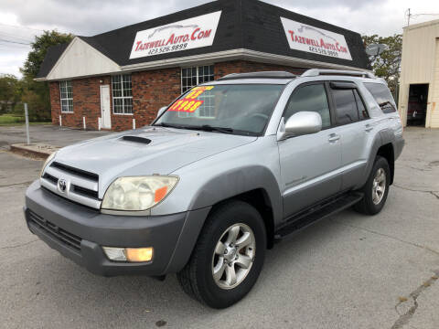 2003 Toyota 4Runner for sale at tazewellauto.com in Tazewell TN
