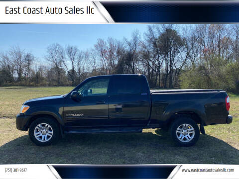 2005 Toyota Tundra for sale at East Coast Auto Sales llc in Virginia Beach VA