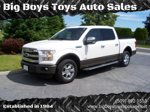 2016 Ford F-150 for sale at Big Boys Toys Auto Sales in Spokane Valley WA