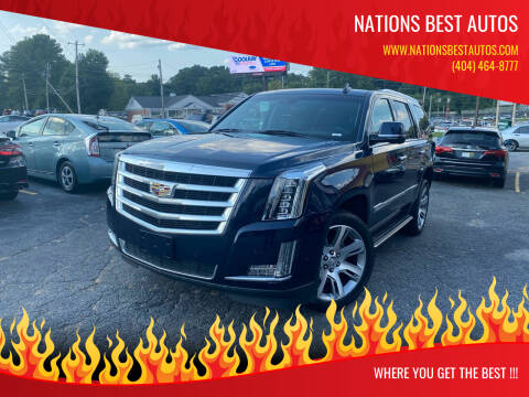 2018 Cadillac Escalade for sale at Nations Best Autos in Decatur GA