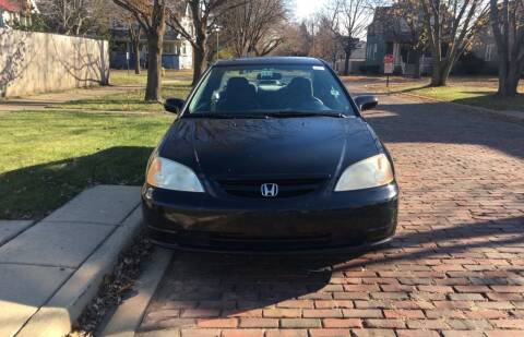 2002 Honda Civic for sale at RIVER AUTO SALES CORP in Maywood IL