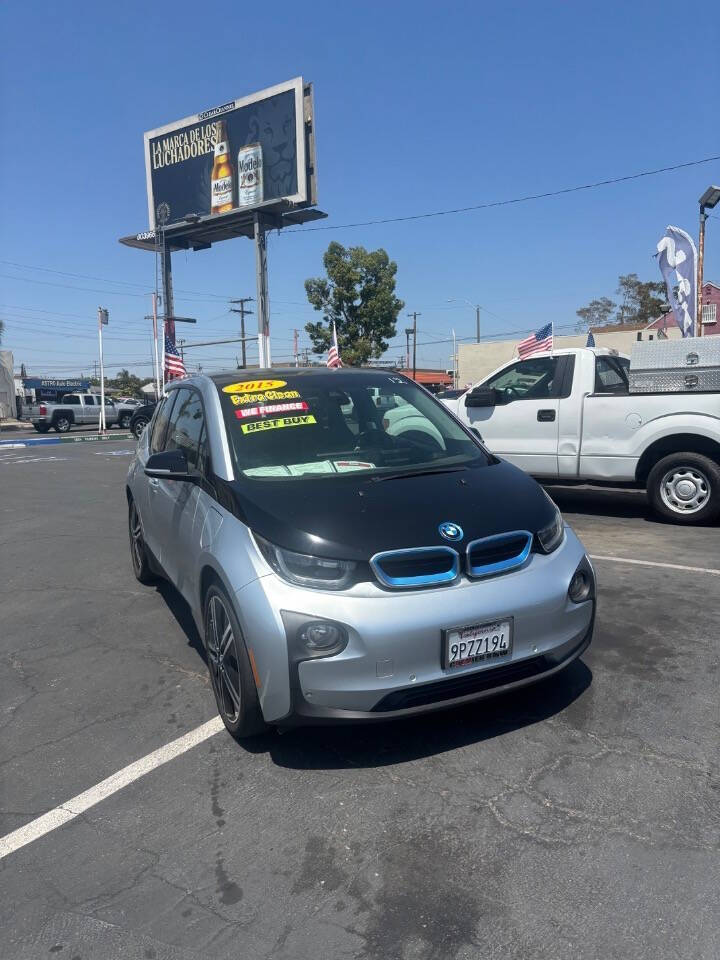 Blue 2015 BMW i3 Base 4dr Hatchback w/ Range Extender 2