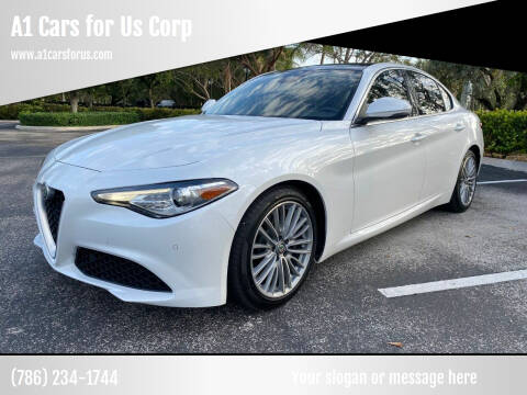 2017 Alfa Romeo Giulia for sale at A1 Cars for Us Corp in Medley FL
