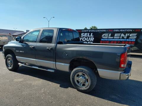 2003 Dodge Ram Pickup 2500 for sale at Glen's Auto Sales in Watertown SD