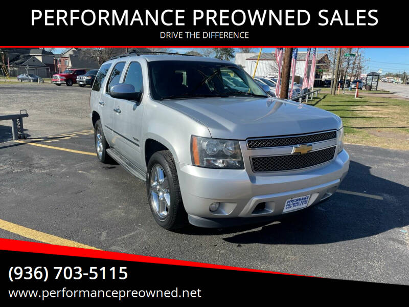 2013 Chevrolet Tahoe for sale at PERFORMANCE PREOWNED SALES in Conroe TX