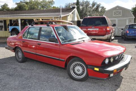 1988 BMW 5 Series for sale at Elite Motorcar, LLC in Deland FL