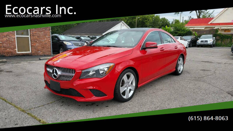 2015 Mercedes-Benz CLA for sale at Ecocars Inc. in Nashville TN