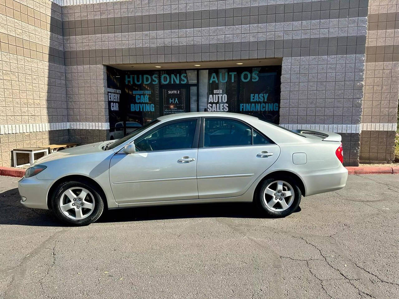 2003 Toyota Camry for sale at HUDSONS AUTOS in Gilbert, AZ