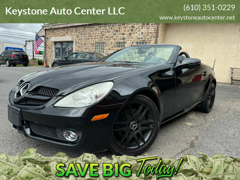 2009 Mercedes-Benz SLK for sale at Keystone Auto Center LLC in Allentown PA