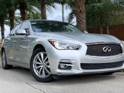 2016 Infiniti Q50 for sale at HIGH PERFORMANCE MOTORS in Hollywood FL