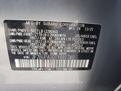 2026 Subaru Outback Premium
