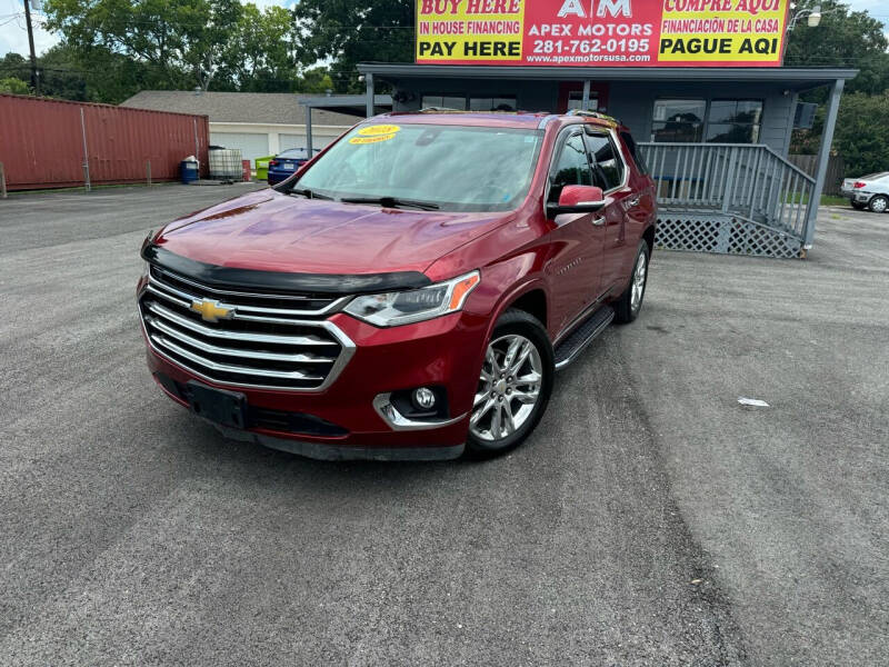 2018 Chevrolet Traverse for sale at Apex Motors in Rosenberg TX