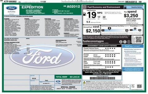 2021 Ford Expedition Platinum
