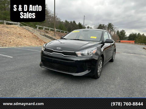 2018 Kia Rio for sale at S & D Auto Sales in Maynard MA