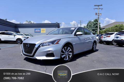 2020 Nissan Altima for sale at BIG JAY'S AUTO SALES in Shelby Township MI