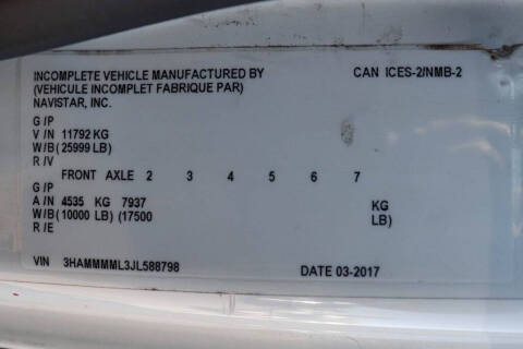 2018 International DuraStar 4300