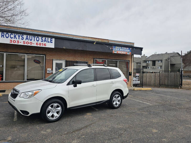 2014 Subaru Forester for sale at Rockys Auto Sale LLC in Denver CO