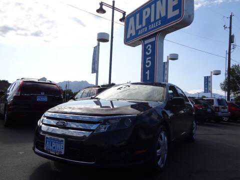 2010 Ford Fusion for sale at Alpine Auto Sales in Salt Lake City UT