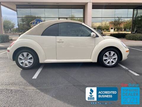 2009 Volkswagen New Beetle Convertible for sale at GOLDIES MOTORS in Phoenix AZ