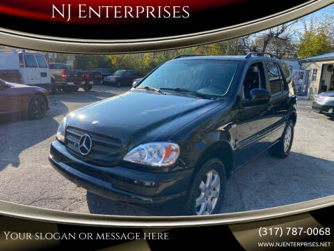 2001 Mercedes-Benz M-Class for sale at NJ Enterprises in Indianapolis IN