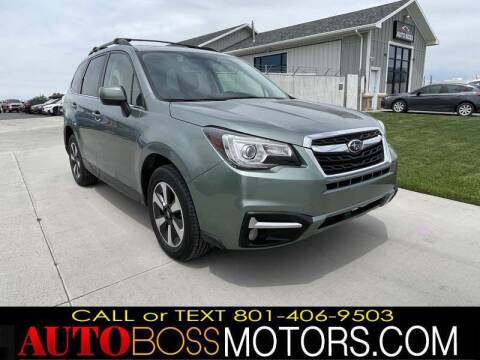 2018 Subaru Forester for sale at Auto Boss in Woods Cross UT