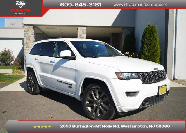 2017 Jeep Grand Cherokee for sale at Stratum Auto Group in Westampton, NJ