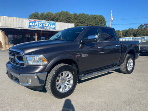 2018 RAM Ram Pickup 1500 for sale at Greenbrier Auto Sales in Greenbrier AR