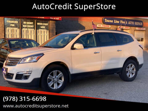 2014 Chevrolet Traverse for sale at AutoCredit SuperStore in Lowell MA