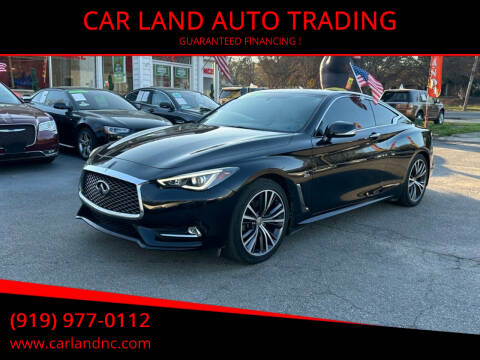2017 Infiniti Q60 for sale at CAR LAND  AUTO TRADING - CAR LAND AUTO TRADING in Raleigh NC