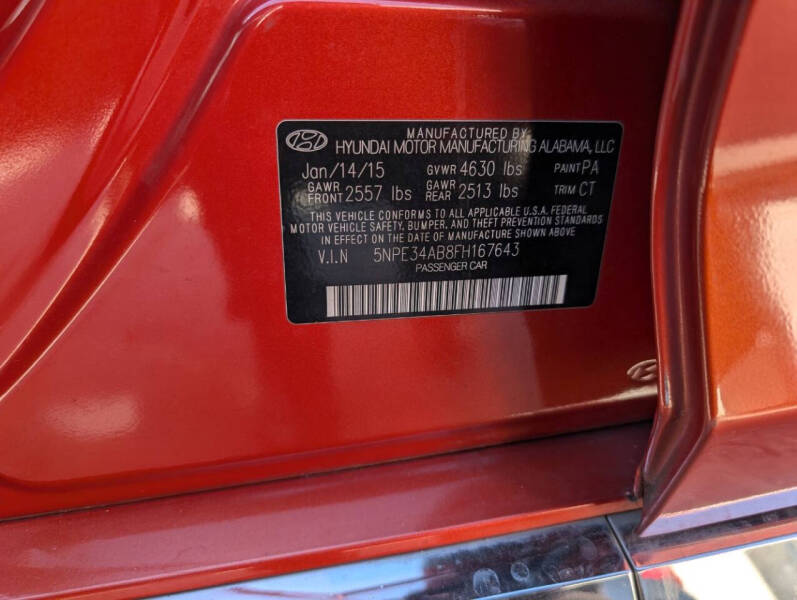 2015 Hyundai Sonata Sport 2.0T