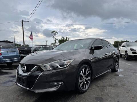 2016 Nissan Maxima for sale at JM Automotive in Hollywood FL